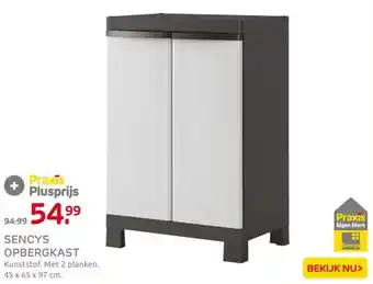 Praxis Sencys opbergkast aanbieding