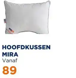 TotaalBED Hoofdkussen Mira | dons & latex | aanbieding