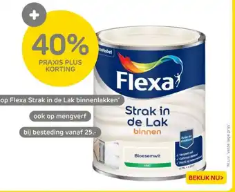 Praxis Op flexa strak in de lak binnenlakken aanbieding