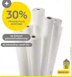 Praxis Op sencys glasweefselbehang aanbieding