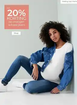 Prenatal tot 20% KORTING op zwanger- schaps jeans aanbieding