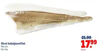 Makro Skrei kabeljauwfilet aanbieding