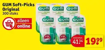 Kruidvat GUM Soft-Picks Original aanbieding