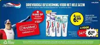 Kruidvat Aquafresh aanbieding