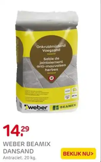 Praxis Weber beamix dansand aanbieding