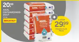 Praxis Axal zouttablettes pastilles de sel aanbieding