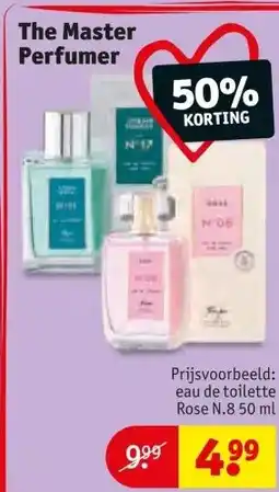 Kruidvat The Master Perfumer aanbieding