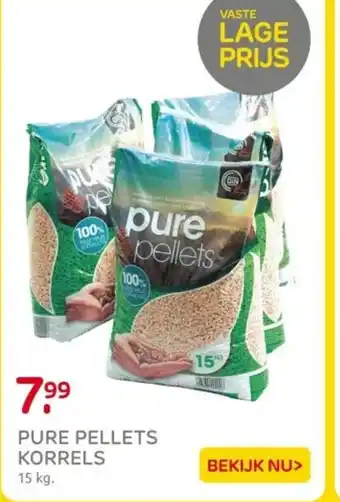 Praxis Pure pellets korrels aanbieding