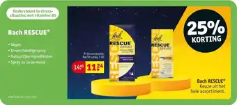 Kruidvat Bach RESCUE aanbieding