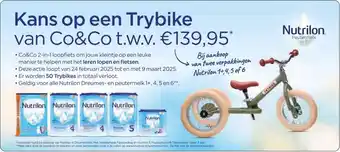 Kruidvat Kans op een Trybike van Co&Co t.w.v. €139,95* aanbieding