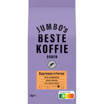 Jumbo Jumbo's Beste Koffiebonen Espresso Intenso 1 kg aanbieding