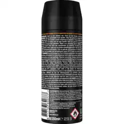 Jumbo Axe Deodorant Bodyspray Dark Temptation 150 ml aanbieding