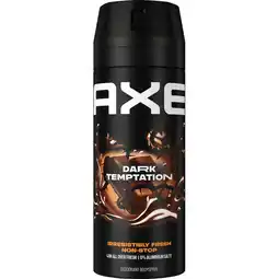 Jumbo Axe Deodorant Bodyspray Dark Temptation 150 ml aanbieding