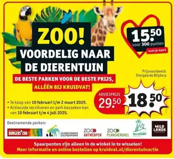 Kruidvat ZOO! aanbieding