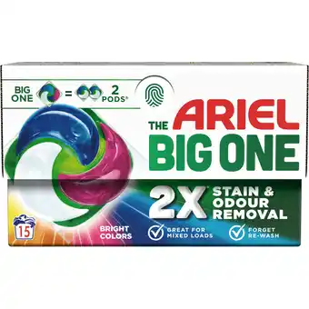 Jumbo Ariel The Big One Pods Stralende Kleuren 15 Wasbeurten aanbieding