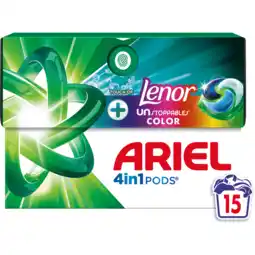 Jumbo Ariel 4in1 Pods Unstoppables Color 15 Stuks aanbieding