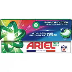 Jumbo Ariel All-in-1 Pods Wasmiddel Kleur 26 Stuks aanbieding