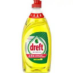 Jumbo Dreft Platinum Quickwash Citroen Vloeibaar Afwasmiddel 520ml aanbieding