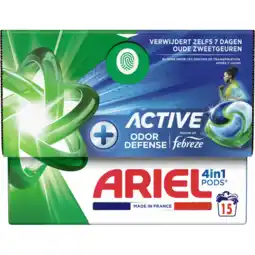 Jumbo Ariel All-in-1 Pods Wasmiddel Active 15 Stuks aanbieding
