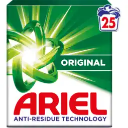 Jumbo Ariel Poeder Wasmiddel Original 25 Wasbeurten aanbieding