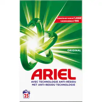 Jumbo Ariel Poeder Wasmiddel Original 25 Wasbeurten aanbieding