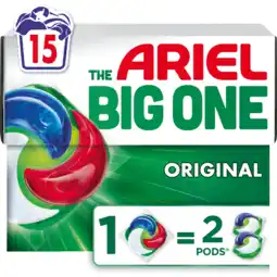 Jumbo Ariel The Big One Pods Original 15 Wasbeurten aanbieding
