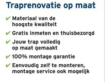 GAMMA Traprenovatie op maat aanbieding