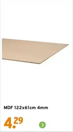 GAMMA MDF aanbieding