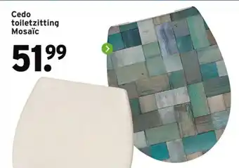 GAMMA Cedo toiletzitting Mosaic aanbieding