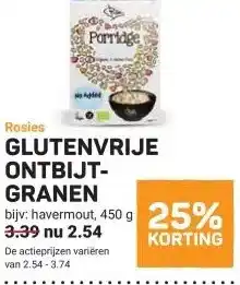 Ekoplaza GLUTENVRIJE ONTBIJT- GRANEN aanbieding