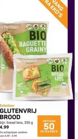 Ekoplaza GLUTENVRIJ BROOD aanbieding