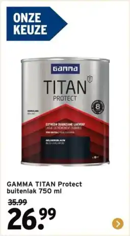 GAMMA GAMMA Titan Protect buitenlak aanbieding