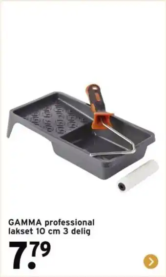 GAMMA GAMMA professional lakset 3 delig aanbieding