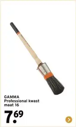 GAMMA GAMMA Professional kwast maat 16 aanbieding