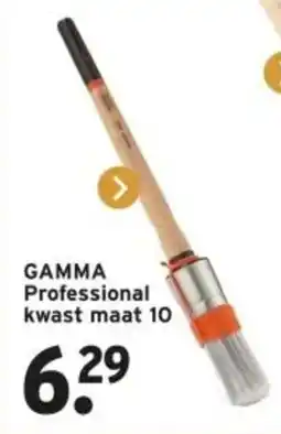 GAMMA GAMMA Professional kwast maat 10 aanbieding