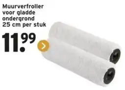 GAMMA Muurverfroller voor gladde ondergrond aanbieding