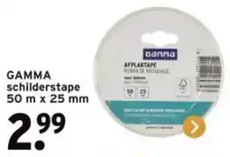 GAMMA GAMMA schilderstape aanbieding