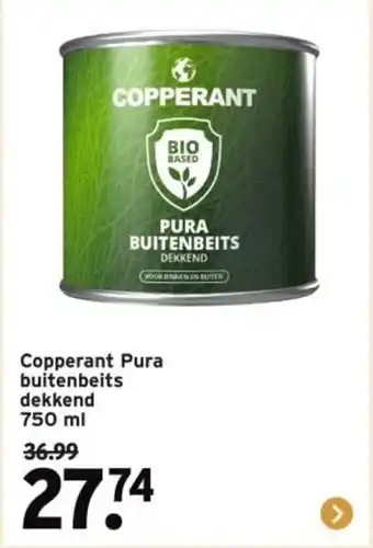 GAMMA Copperant Pura buitenbeits dekkend aanbieding