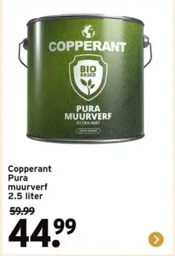 GAMMA Copperant Pura muurverf aanbieding