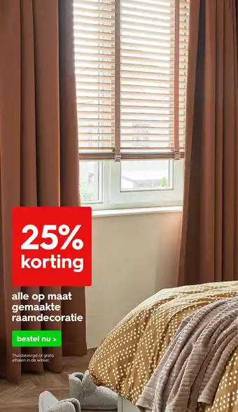 HEMA Alle op maat gemaakte raamdecoratie aanbieding