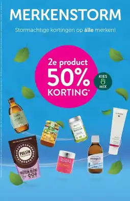 Holland & Barrett MERKENSTORM aanbieding