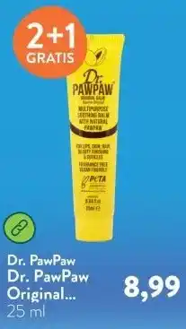 Holland & Barrett Dr. PawPaw Original Multipurpose Soothing Balm aanbieding