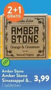 Holland & Barrett Amber Stone Sinaasappel & Kaneel aanbieding