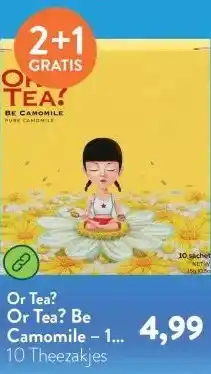 Holland & Barrett Or Tea? Be Camomile – 10 zakjes aanbieding