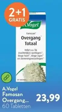 Holland & Barrett Famosan Overgang Stemmingswisselingen aanbieding