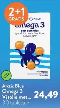 Holland & Barrett Omega 3 Visolie met Vitamine D Kids – 30 gummies aanbieding