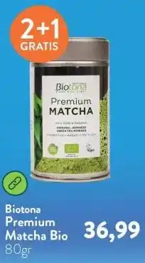 Holland & Barrett Premium Matcha Bio aanbieding