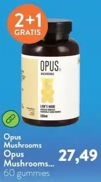 Holland & Barrett Opus Mushrooms Opus Lion's Mane Mushroom - 60 gummies aanbieding