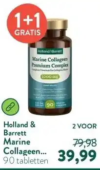 Holland & Barrett Marine Collageen Premium Complex 1000mg aanbieding