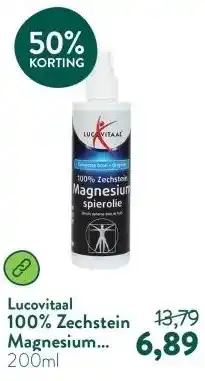 Holland & Barrett 100% Zechstein Magnesium Spierolie aanbieding